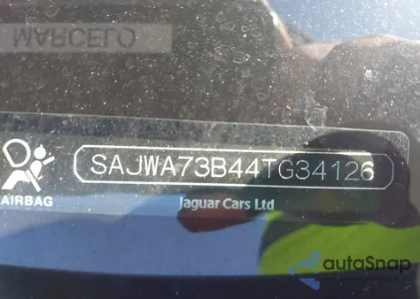 2004 Jaguar Xj Xjr from USA, damaged, VIN SAJWA73B44TG34126